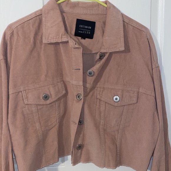 Cropped pink jacket - Picture 2 of 4